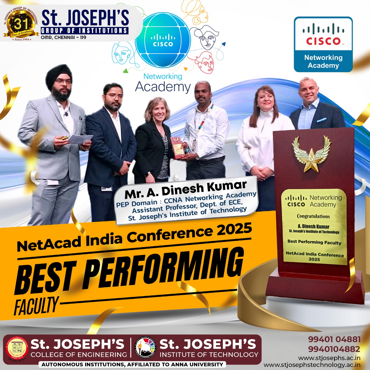 Cisco Instructor Leadership Award gallery image 1
